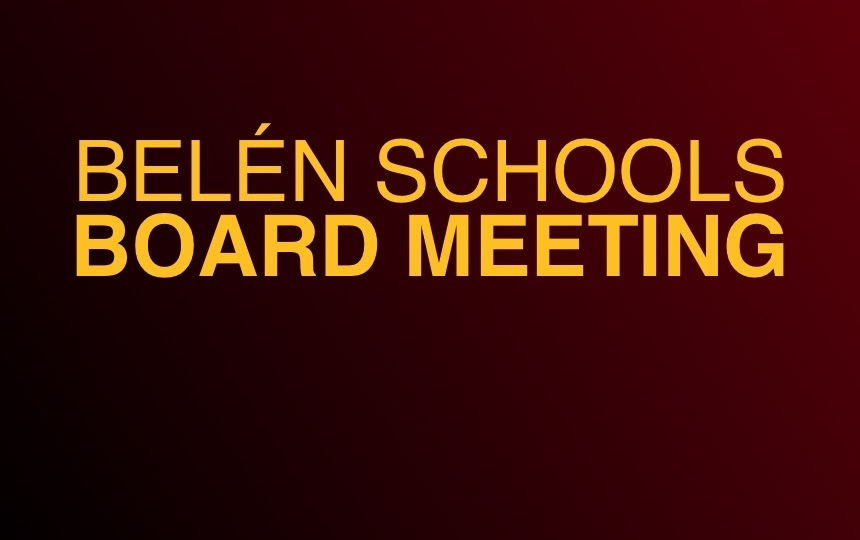 Belen Schools Board Meeting