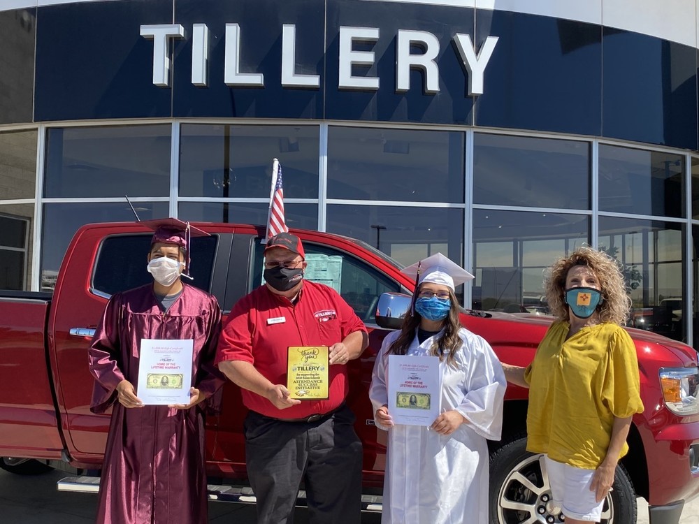 Tillery awards $1,000.00 Scholarships to BCS students 