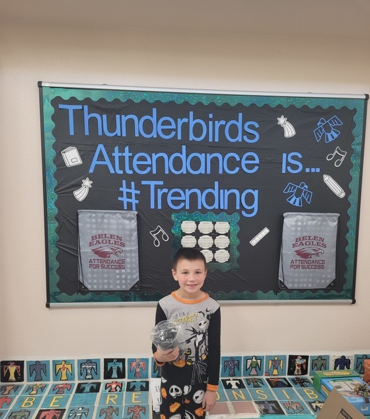 Fenix Dale was our winner for perfect attendance